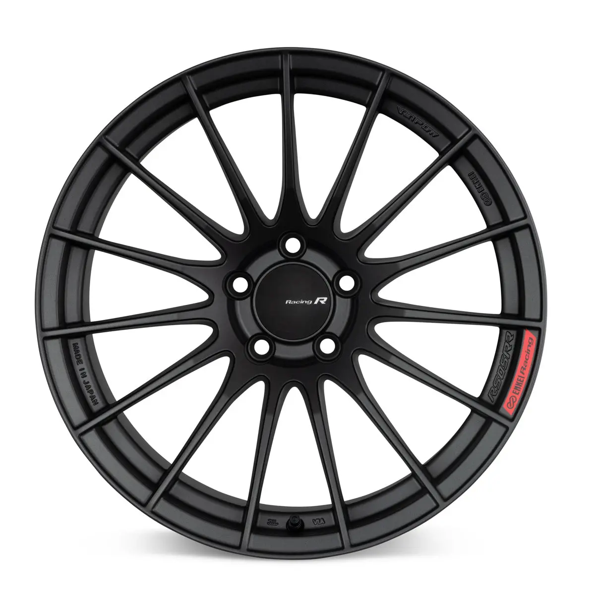 Enkei Rs05-Rr 18X8.5 50Mm Et 5X100 75.0 Bore Matte Gunmetal Wheel - 484-885-8050Gm 2