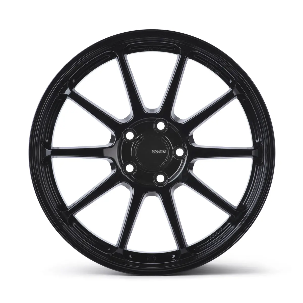 Enkei Px-10 17X7.5 5X114.3 40Mm Offset 72.6Mm Bore Gloss Black Wheel - 536-775-6540Bk 2