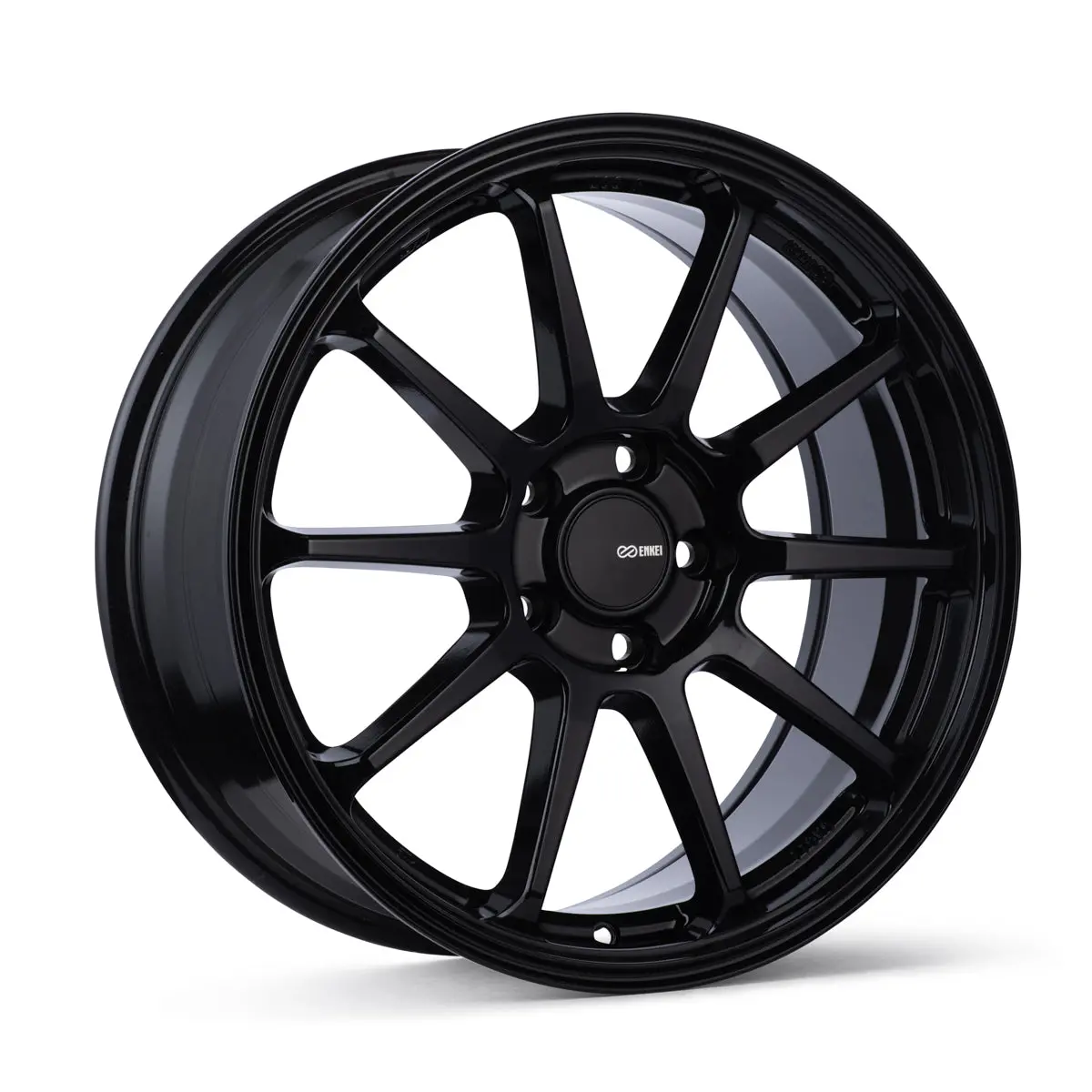 Enkei Px-10 19X8 5X114.3 45Mm Offset 72.6Mm Bore Gloss Black Wheel - 536-980-6545Bk 1