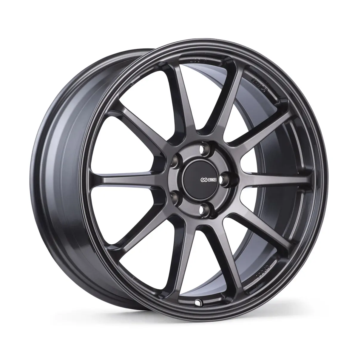 Enkei Px-10 18X8 5X114.3 45Mm Offset 72.6Mm Bore Gunmetal Wheel - 536-880-6545Gm 1