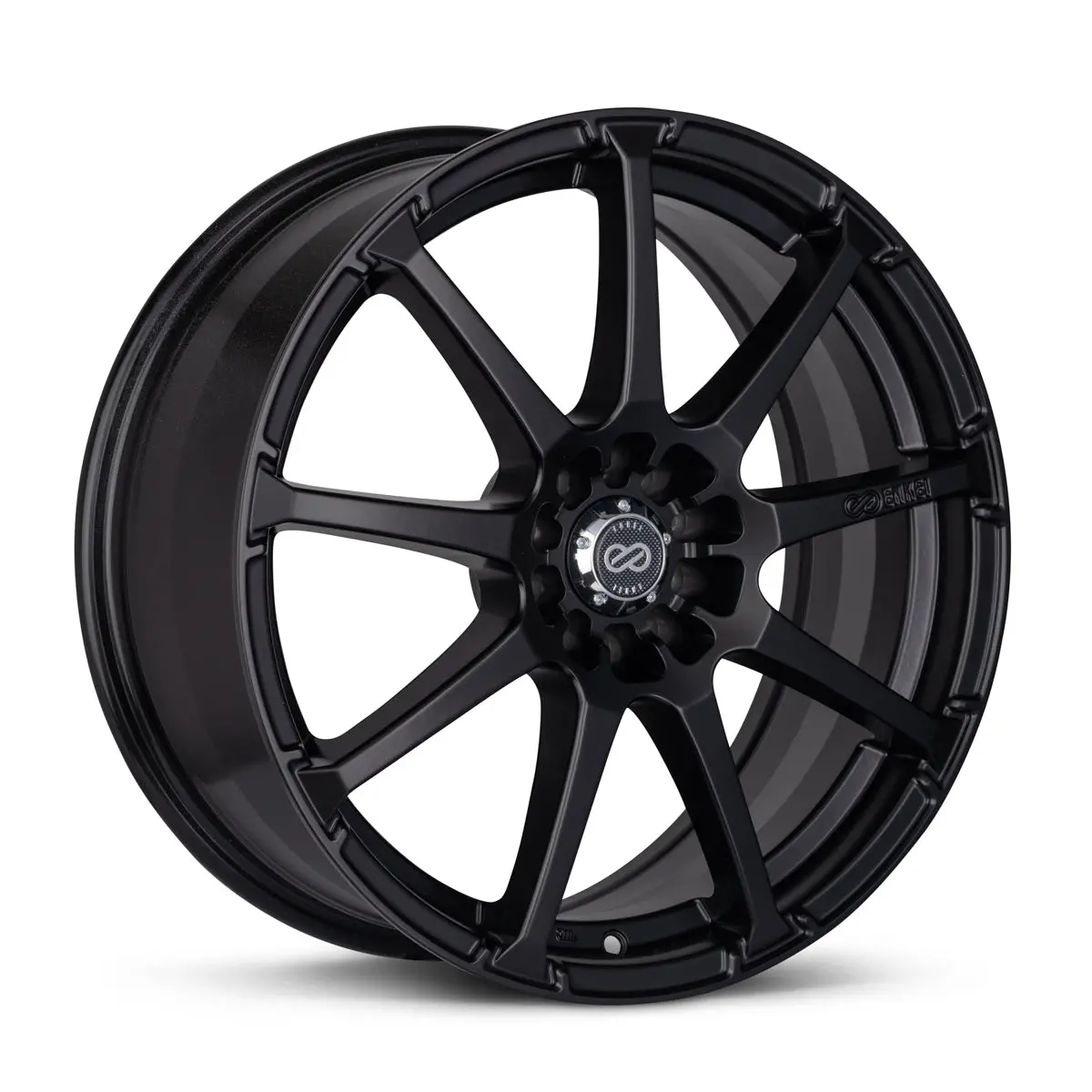 Enkei Edr9 16X7 4X100/114.3 45Mm Offset 72.6 Bore Diameter Matte Black Wheel - 441-670-0145Bk 1