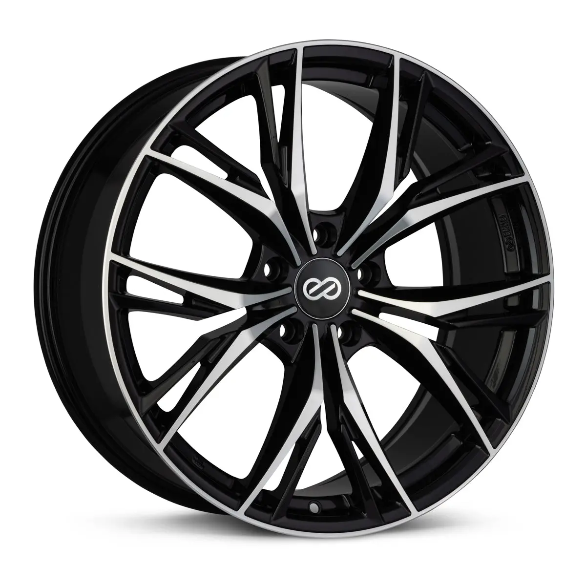 Enkei Onx 17X7.5 5X114.3 45Mm Offset 72.6Mm Bore Black Machined Wheel - 505-775-6545Bkm 1