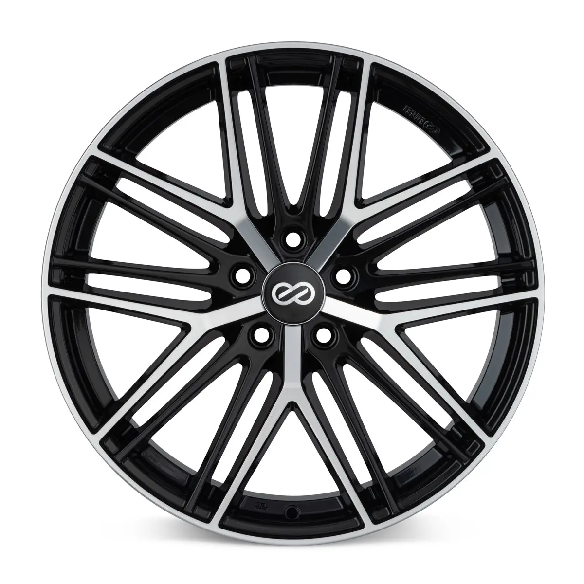 Enkei Phantom 19X8 5X114.3 45Mm 72.6Mm Bore Black Machined Wheel - 518-980-6545Bkm 2