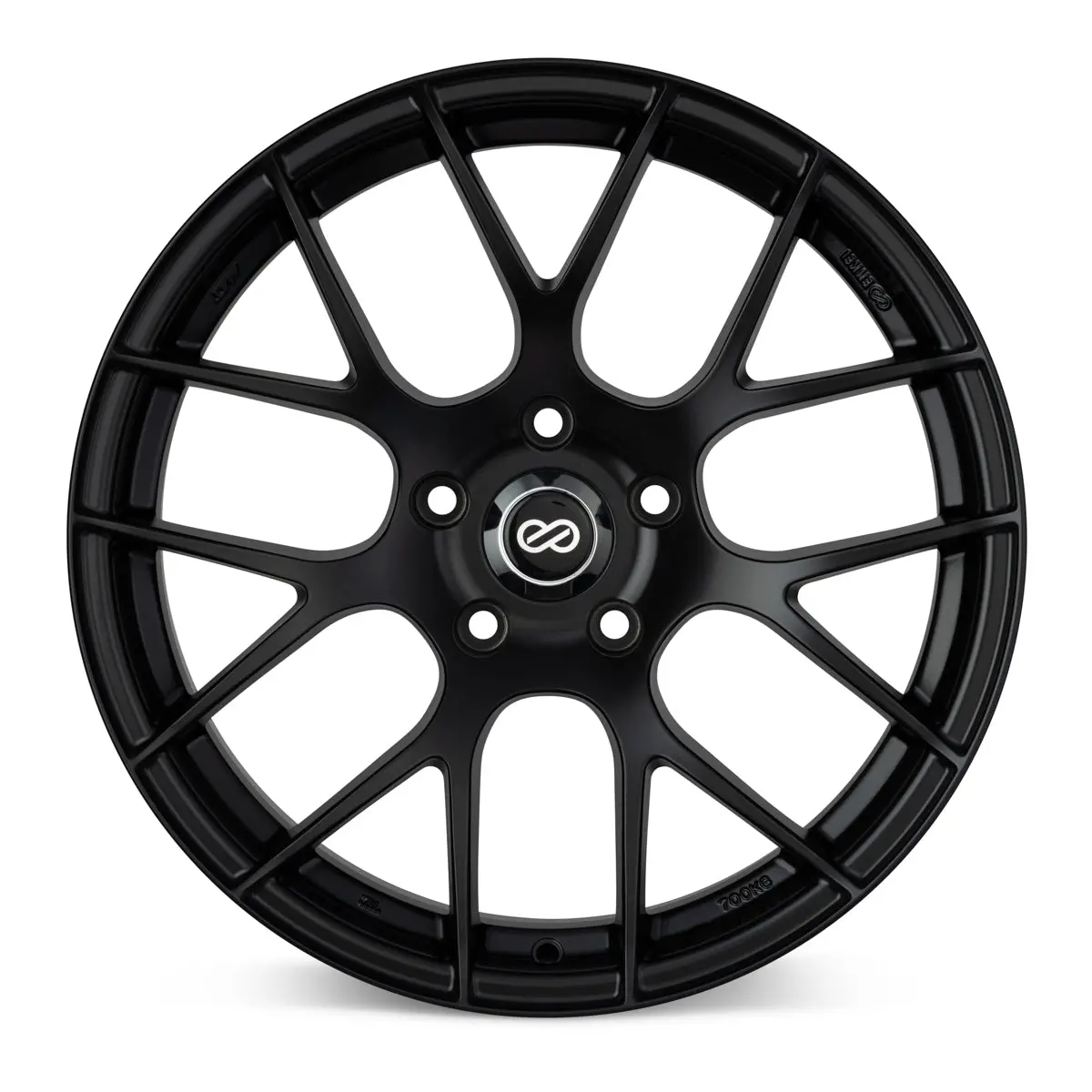 Enkei Raijin 19X8.5 50Mm Offset 5X114.3 Bolt Pattern 72.6 Hub Bore Black Wheel - 467-985-6550Bk 2