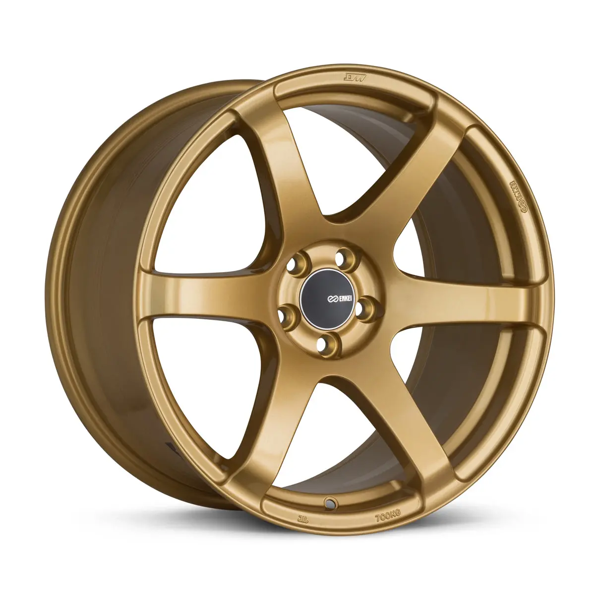 Enkei T6s 18X8 45Mm Offset 5X100 Bolt Pattern 72.6 Bore Gold Wheel - 485-880-8045Gg 1