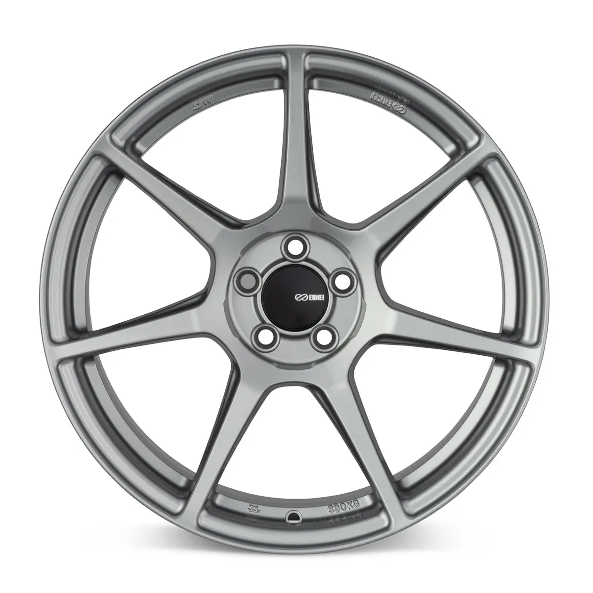 Enkei Tfr 17X9 5X100 45Mm Offset 72.6 Bore Diameter Storm Gray Wheel - 516-790-8045Gr 2