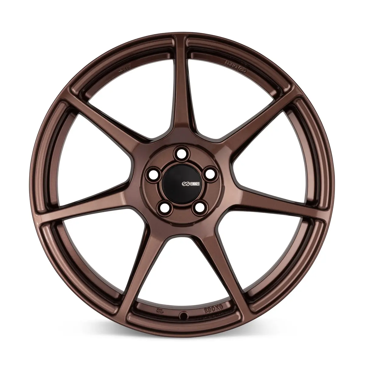 Enkei Tfr 18X8 5X112 45Mm Offset 72.6Mm Bore Copper Wheel - 516-880-4445Zp 2