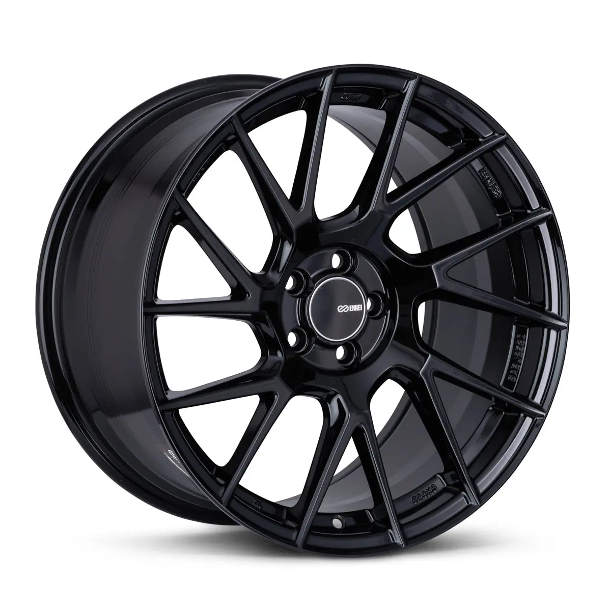 Enkei Tm7 18X8.5 5X100 45Mm Offset 72.60 Bore - Black Wheel - 507-885-8045Bk 1
