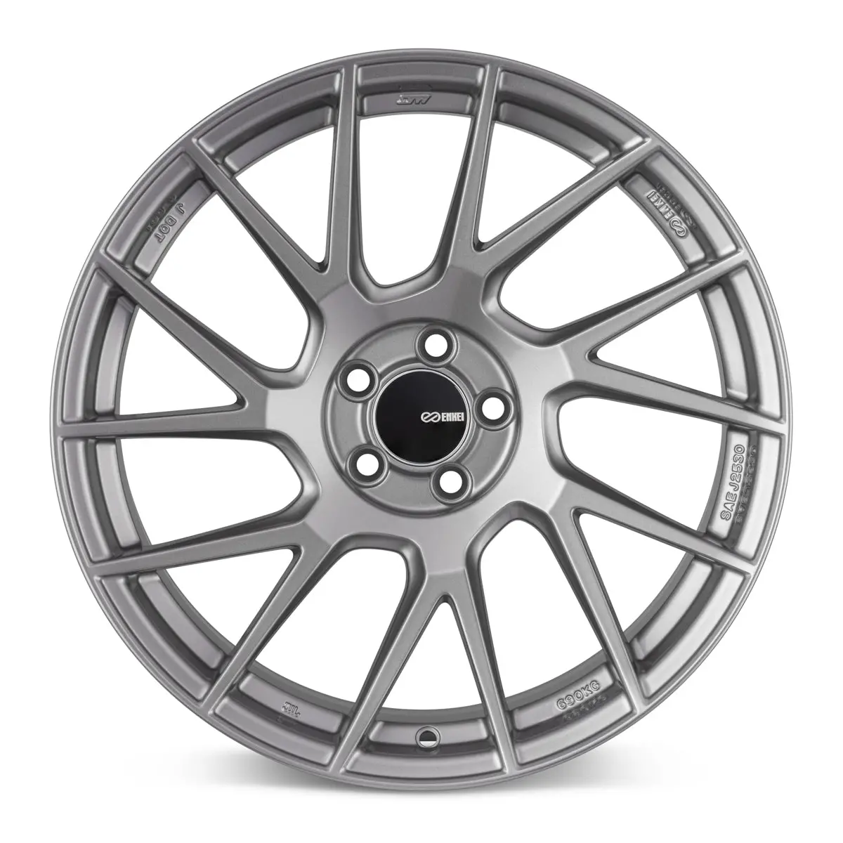 Enkei Tm7 17X9 5X114.3 45Mm Offset 72.6Mm Bore Storm Gray Wheel - 507-790-6545Gr 2