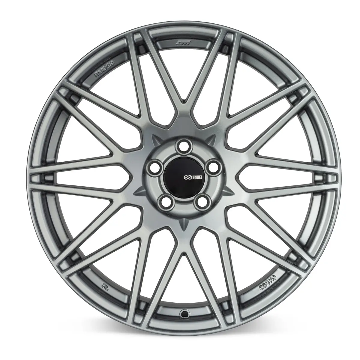 Enkei Tms 18X8 5X114.3 45Mm Offset 72.6Mm Bore Storm Gray Wheel - 515-880-6545Gr 2