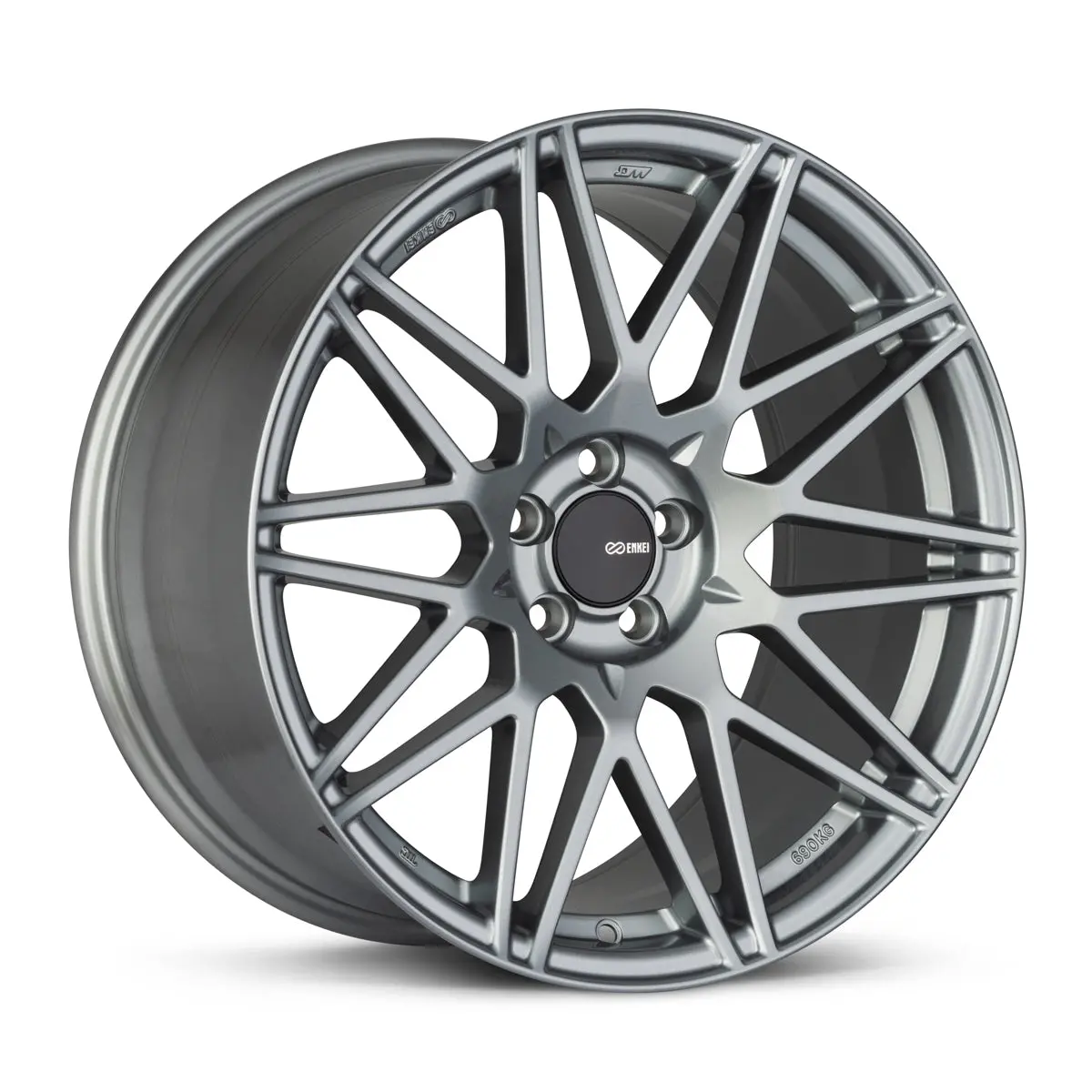 Enkei Tms 18X9.5 5X100 45Mm Offset 72.6Mm Bore Storm Gray Wheel - 515-895-8045Gr 1