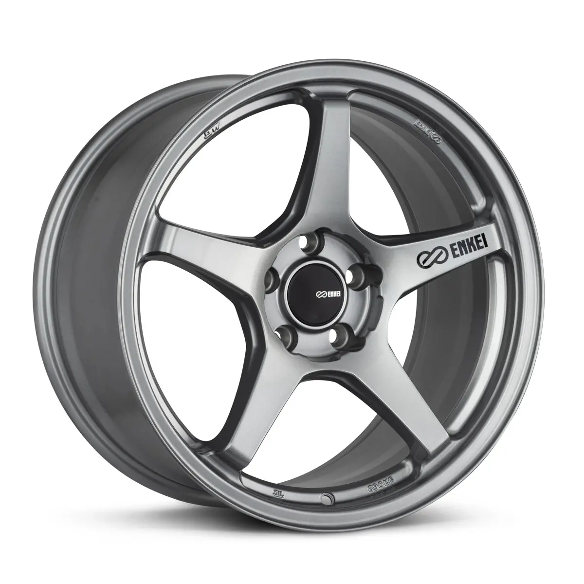 Enkei Ts-5 18X8.5 5X100 45Mm Offset 72.6Mm Bore Storm Grey - 521-885-8045Gr 1