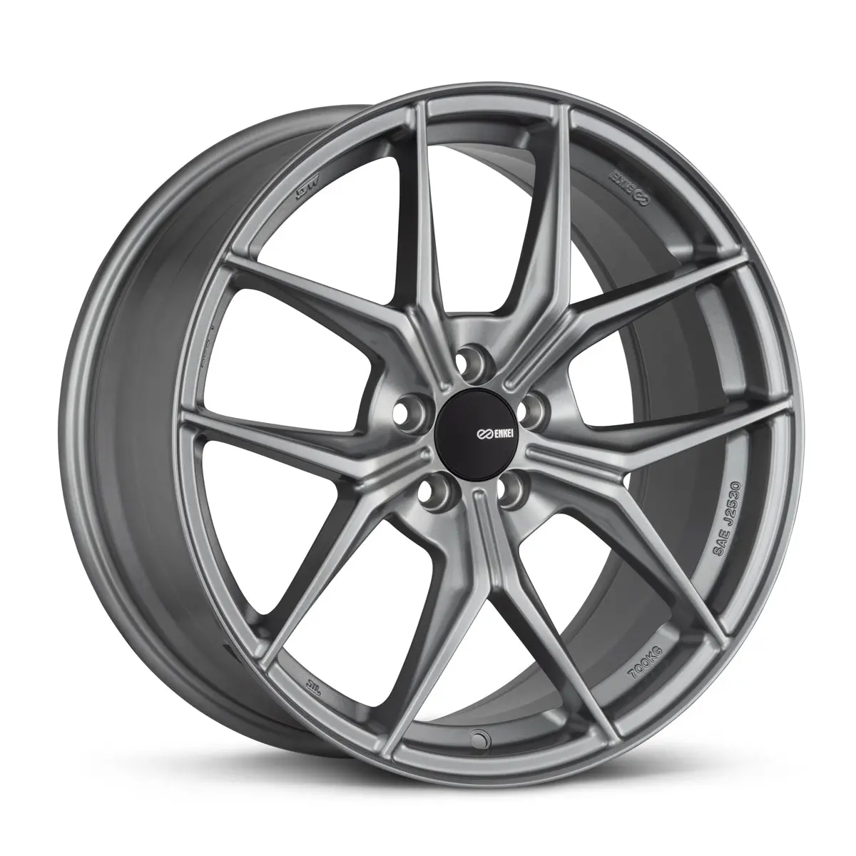 Enkei Tsr-X 18X8 45Mm Offset 5X114.3 Bp 72.6 Hub Bore Storm Gray Wheel - 529-880-6545Gr 1