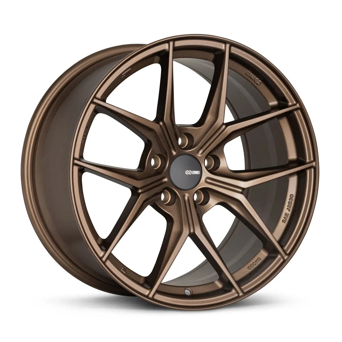 Enkei Tsr-X 18X8.5 38Mm Offset 5X114.3 Zp 72.6Mm Bore Gloss Bronze Wheel - 529-885-6538Zp 1
