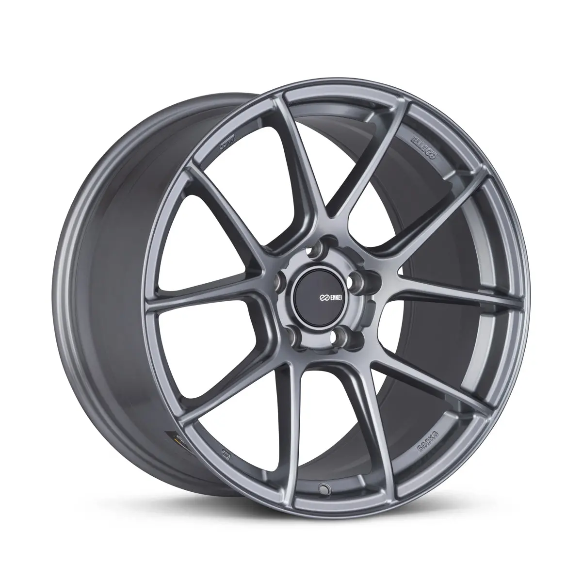 Enkei Ts-V 18X8.5 5X114.3 38Mm Offset 72.6Mm Bore Storm Grey Wheel - 522-885-6538Gr 1