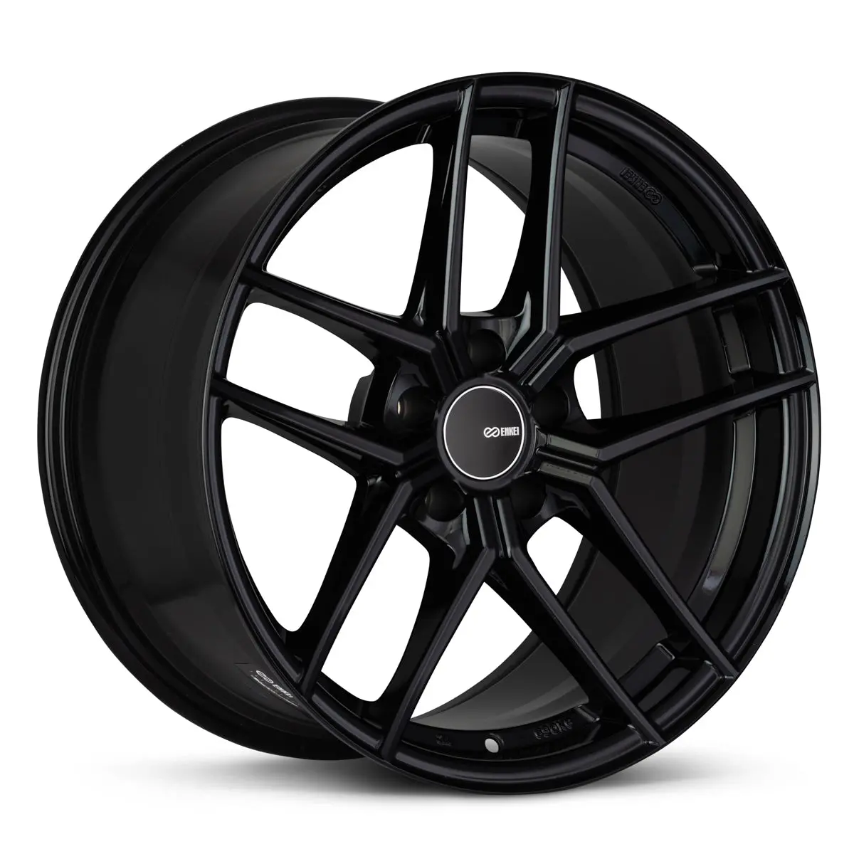 Enkei Ty5 18X9.5 5X114.3 15Mm Offset 72.6Mm Bore Pearl Black Wheel - 498-895-6515Mbm 1