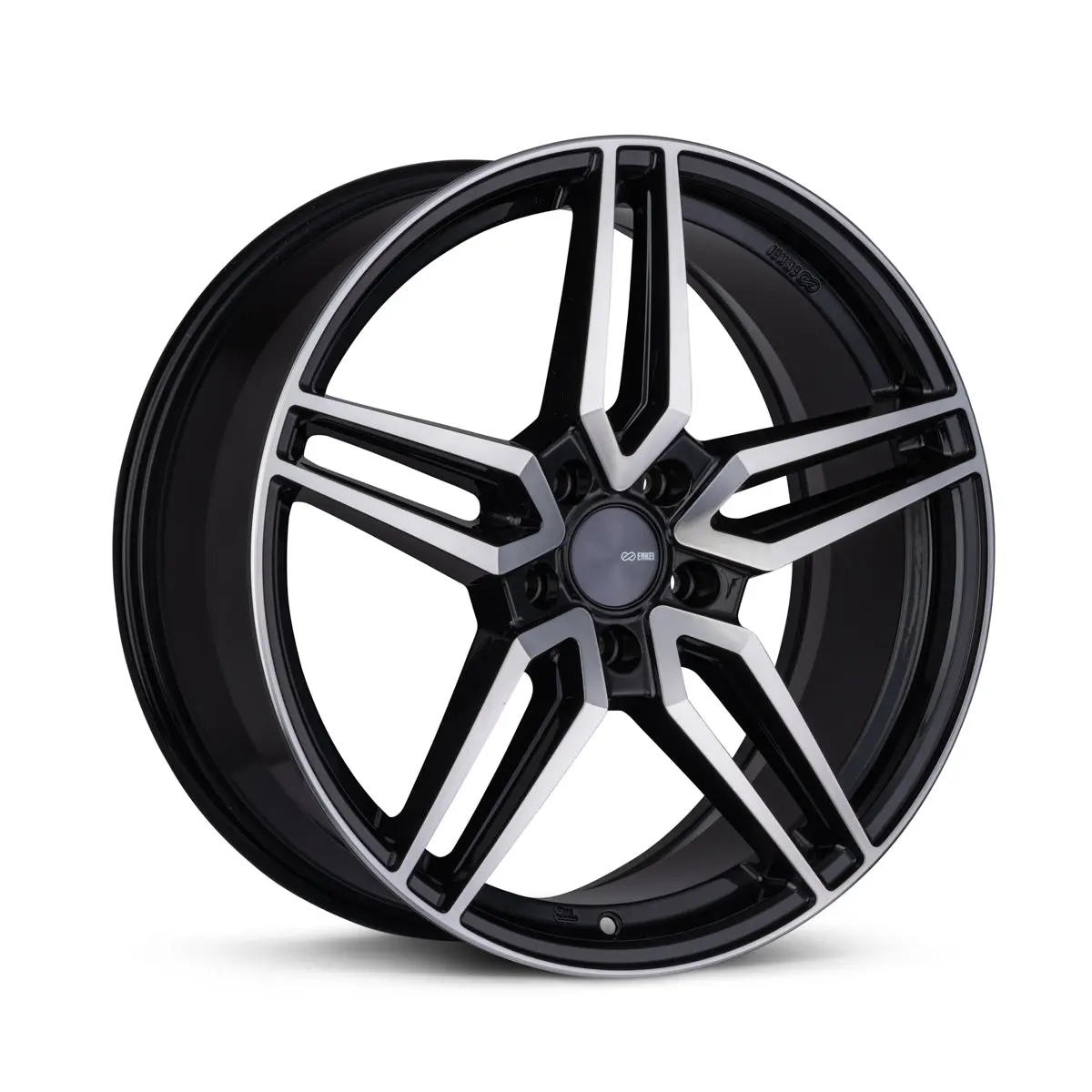 Enkei Victory 20X8.5 5X114.3 40Mm Offset 72.6Mm Bore Black Machined Wheel - 532-285-6540Bkm 1