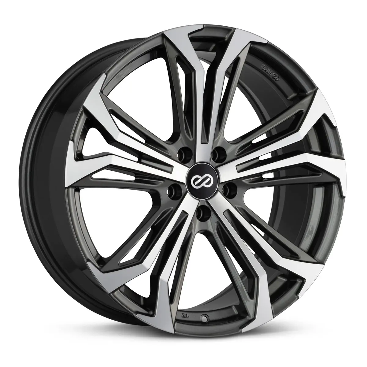 Enkei Vortex 5 Wheel 17X7.5 40Mm Offset 5X114.3Mm Bore - Anthracite Machined - 510-775-6540Am 1