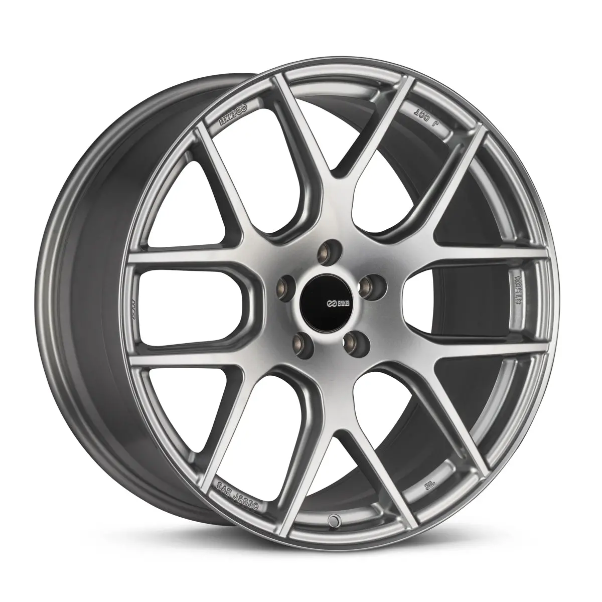 Enkei Xm-6 18X8 5X114.3 35Mm Offset 72.6Mm Bore Storm Gray Wheel - 531-880-6535Gr 1