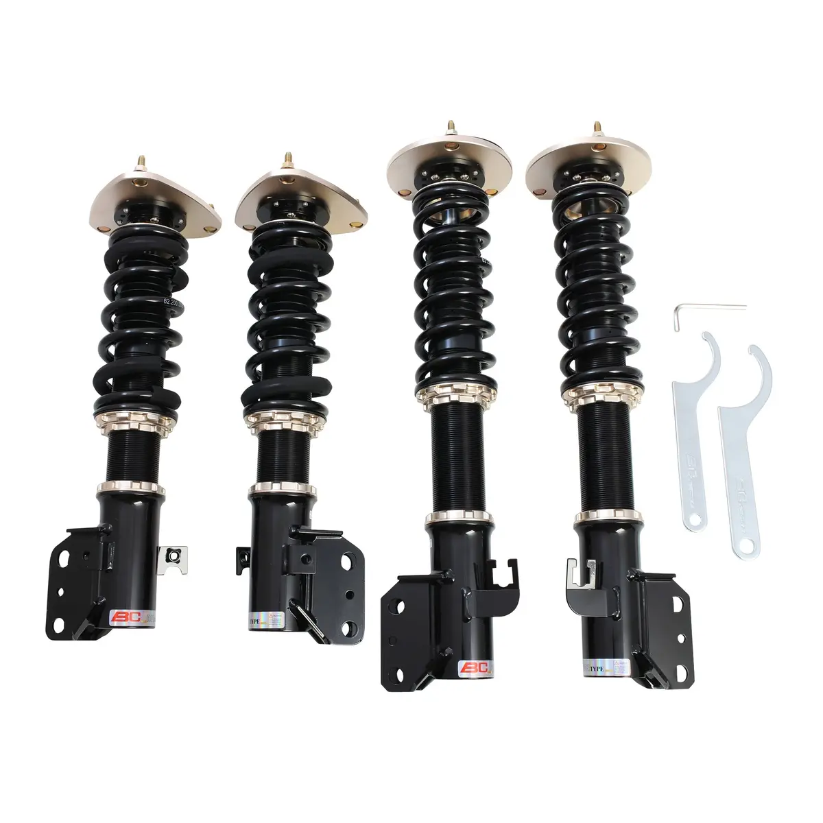 Bc Racing Coilovers Br Series - 02-07 Impreza Wrx Gda, 2004 Sti Gdb- F-02-Br 1