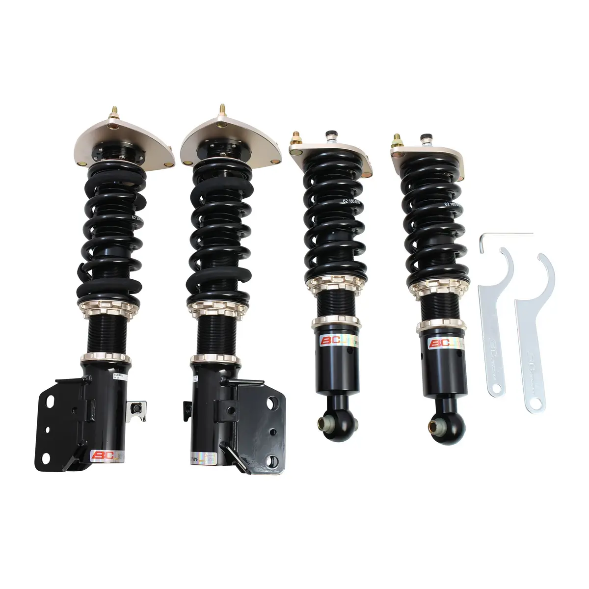 Bc Racing Coilovers Br Series - 08-14 Sti Hatchback Grb (Extreme Low) - F-10E-Br 1