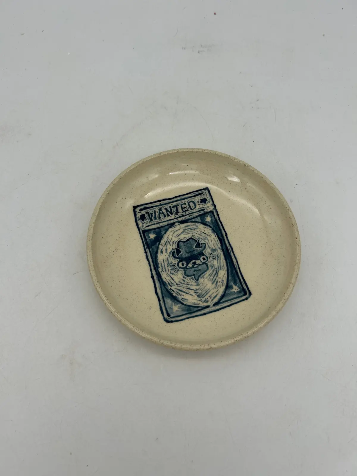 Wanted Cat Snack Plate #2 1