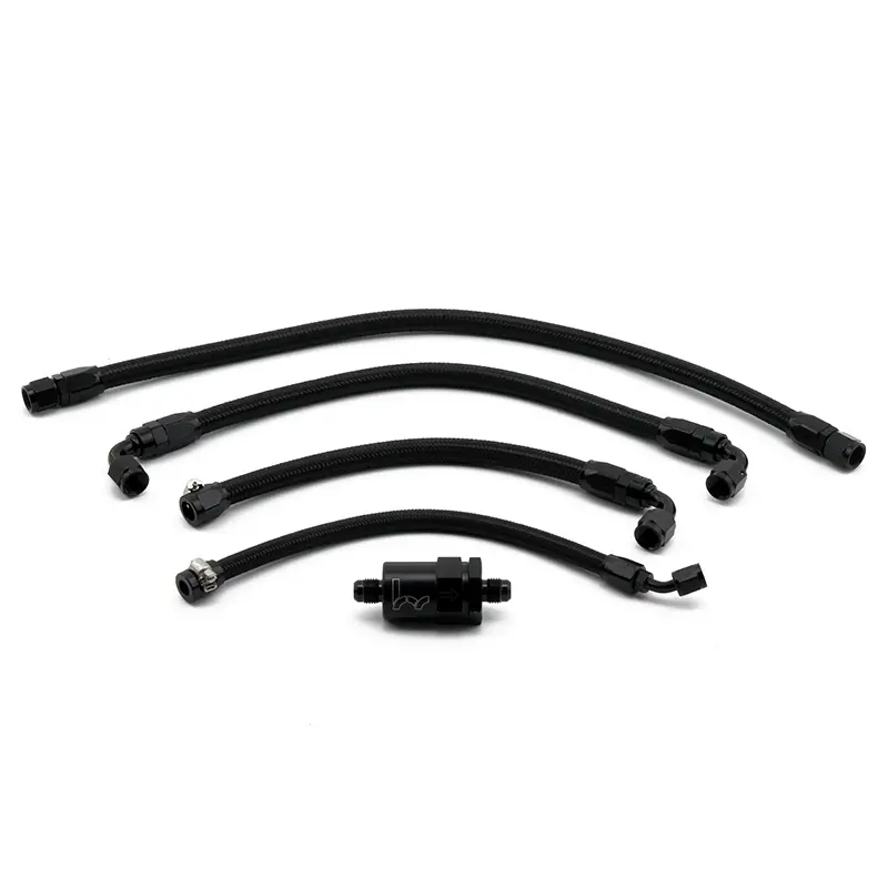 Hybrid Racing K-Series Swap Tucked Fuel Line Kit (92-00 Civic & 94-01 Integra) - Hyb-Flk-01-06 1
