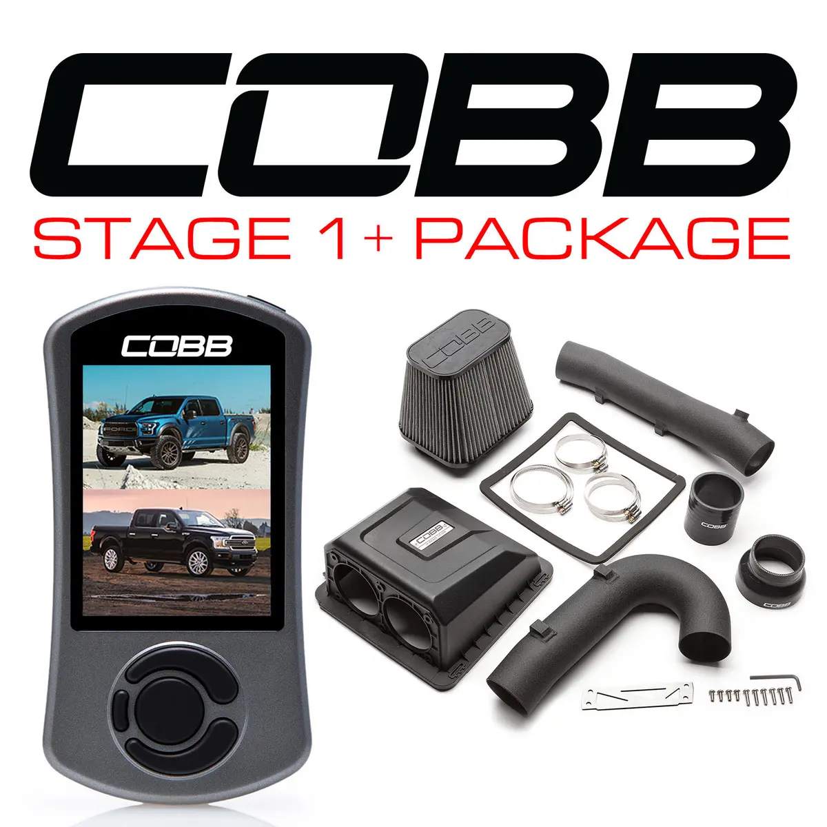 Cobb Tuning  Ford Stage 1+ Power Package With Tcm F-150 Ecoboost Raptor / Limited - For005001p-Tcm 1