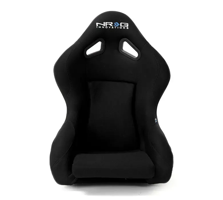 Nrg Frp Fiberglass Bucket Seat - Black Mini Version With Fiber Glass - Frp-Mini-Bk 1