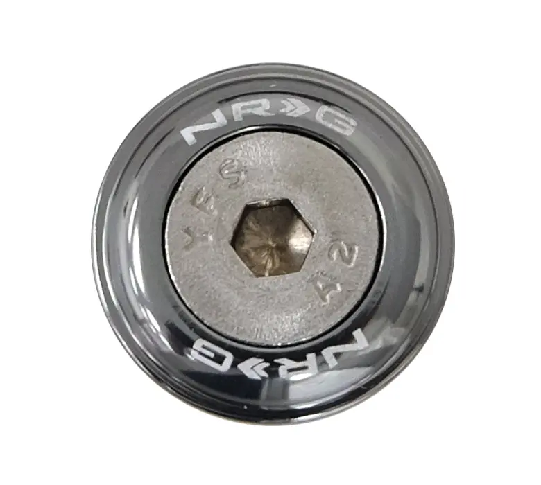 Nrg Fender Washer Kit, Set Of 10, Gun Metal, Rivets For Plastic - Fw-100Gm 1