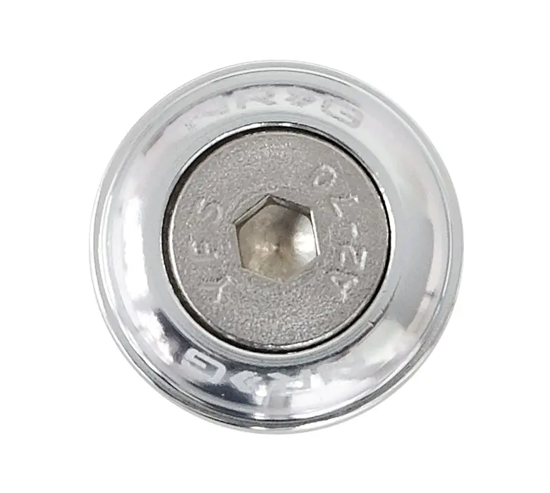 Nrg Fender Washer Kit, Set Of 10, Silver, Rivets For Plastic - Fw-100Sl 1