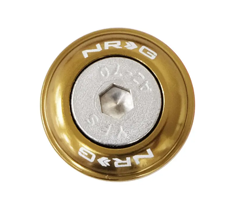 Nrg Fender Washer Kit, Set Of 10, Titanium, Rivets For Plastic - Fw-100Ti 1