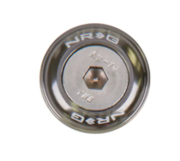 Nrg Fender Washer Kit, Set Of 10, Gun Metal, Rivets For Metal - Fw-110Gm 1