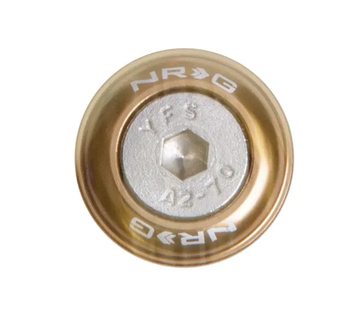Nrg Fender Washer Kit, Set Of 10, Titanium, Rivets For Metal - Fw-110Ti 1