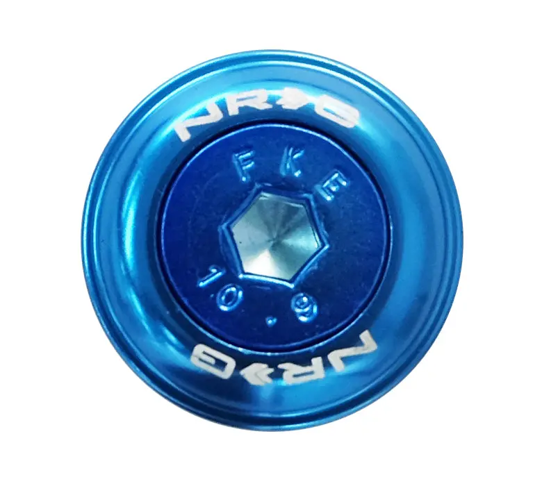 Nrg Fender Washer Kit, Set Of 10, Blue With Color Matched Bolts, Rivets For Plastic - Fw-150Bl 1