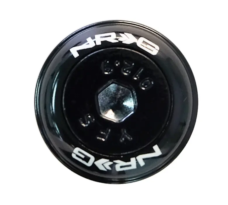 Nrg Fender Washer Kit, Set Of 8, Black With Color Matched Bolts, Rivets For Plastic - Fw-800Bk 1