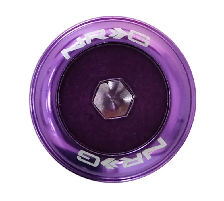 Nrg Fender Washer Kit, Set Of 8, Purple With Color Matched Bolts, Rivets For Plastic - Fw-800Pp 1