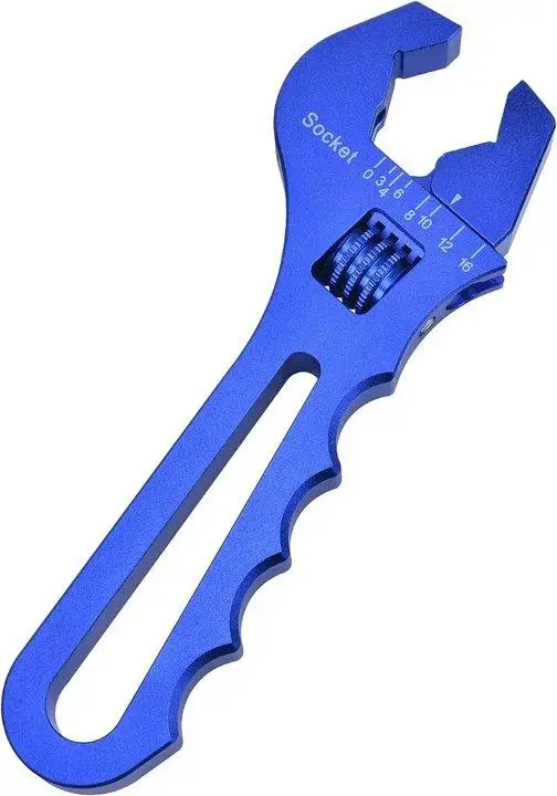 Adjustable Wrench -03 To -16 An - Blue - 5316-1 1