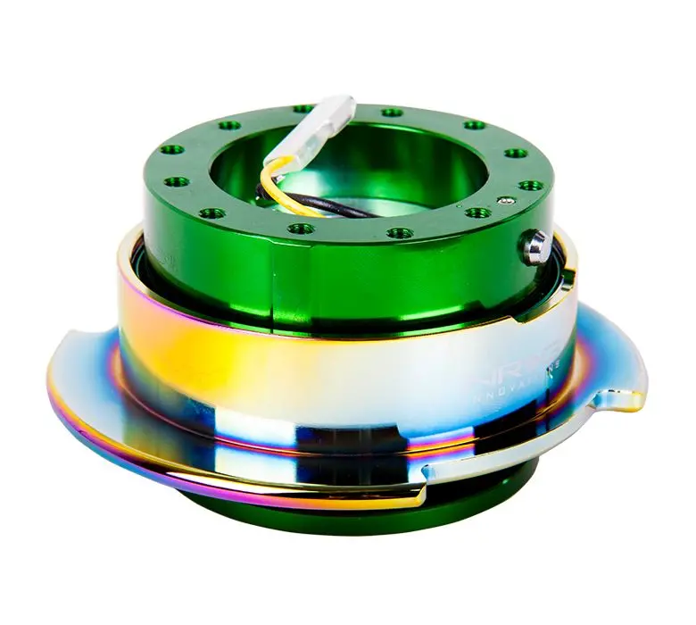 Nrg Quick Release 2.5 - Green Body/Neo Chrome Ring - Srk-250Gn/Mc 1