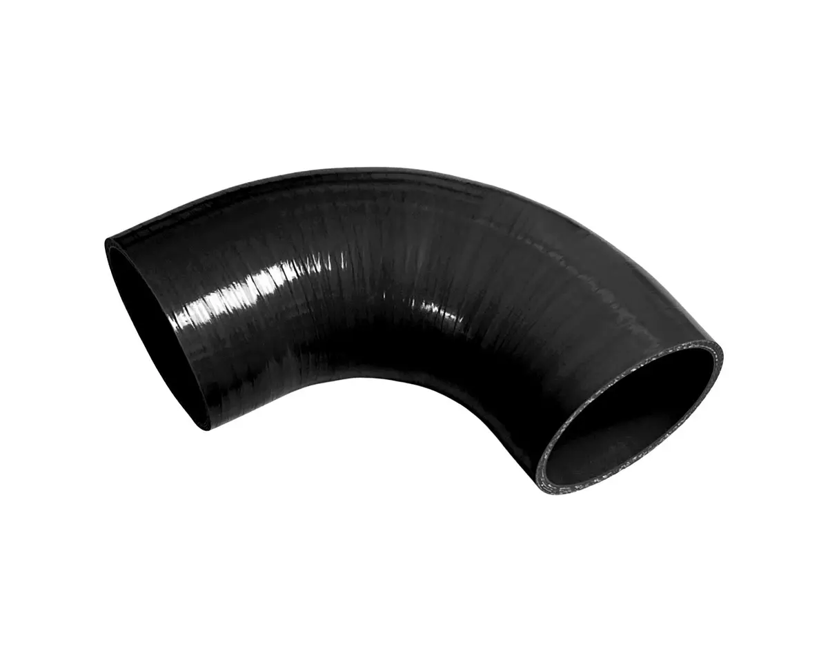 Venair - Silicone 90 Deg Elb 90Mm (3.50In) Black - Vensi-E90-90-Blk **Clearance** 1