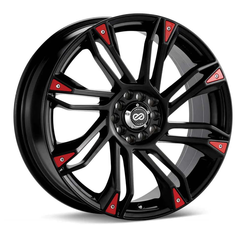 Enkei Gw8 18X7.5 4X100/108 42Mm Offset 72.6 Bore Matte Black Wheel - 448-875-1142Bk 1