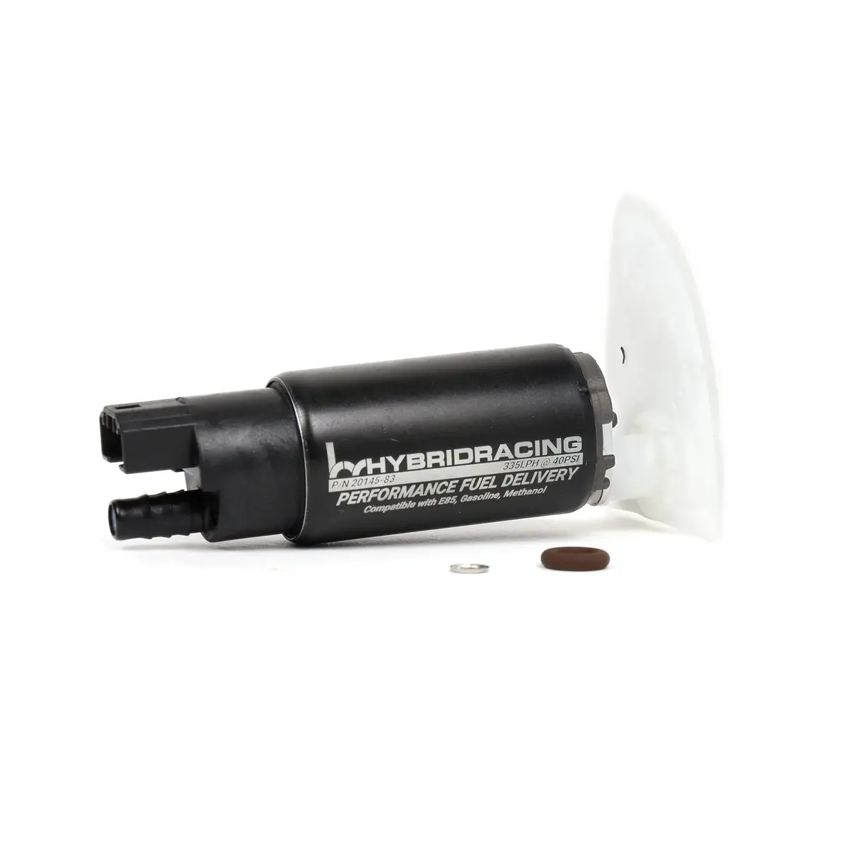 Hybrid Racing 335Lph High Flow E85 Fuel Pump & Install Kit (06-11 Civic Si) - Hyb-Flp-01-08 1