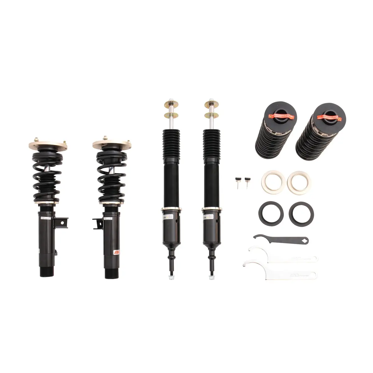 Bc Racing Coilovers Br Series - 06-11 Bmw 3 Series Awd E90/E92 (Extreme Low) - I-59E-Br 1