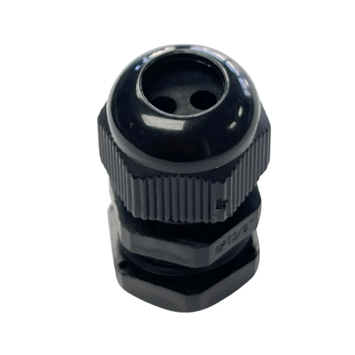 Bulkhead Fitting, Electrical, Plastic - Compatible With 10-12 Gauge Wiring - Cfd-504 1