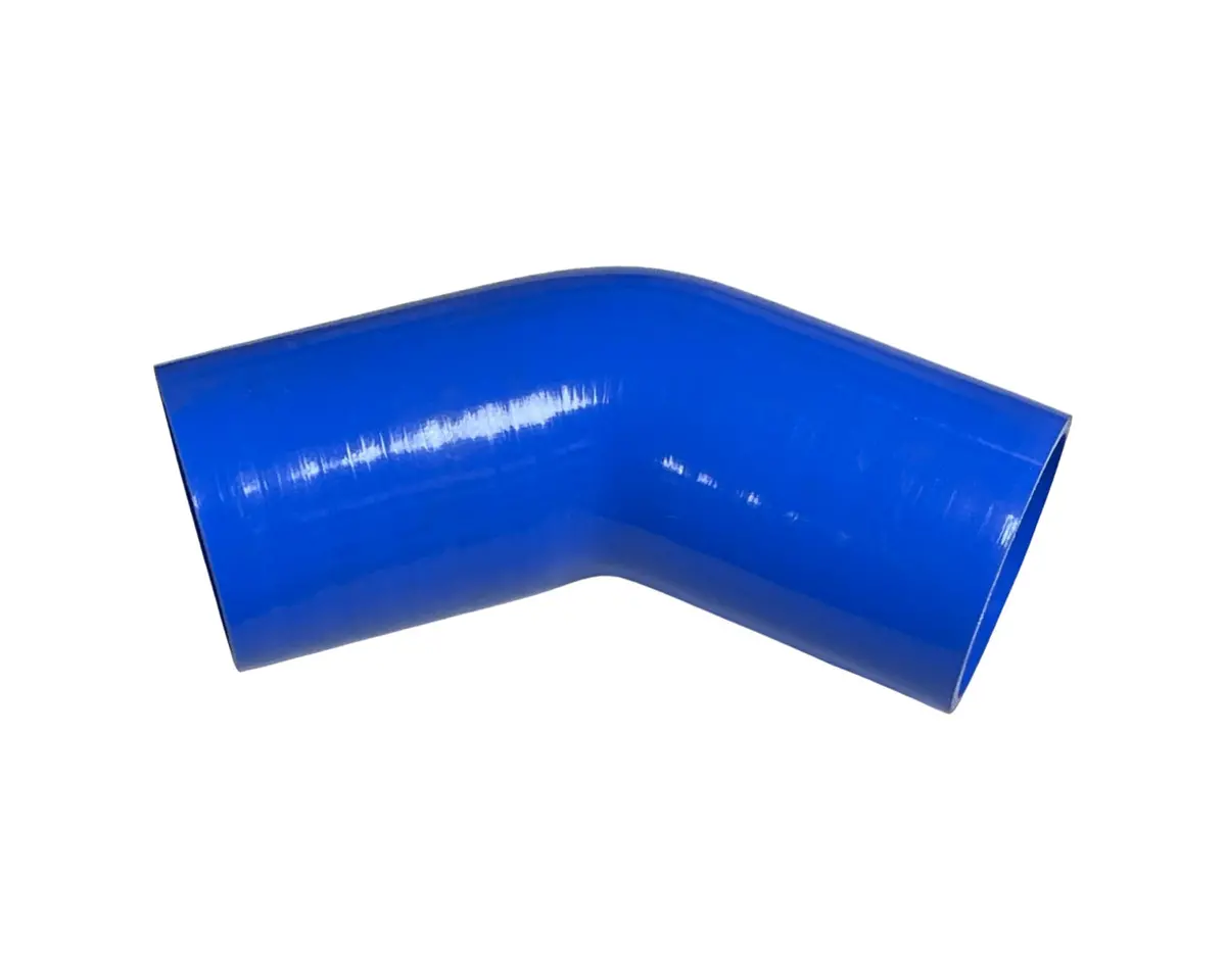 Venair Silicone 45 Deg Elb 76Mm (3.00In) Blue - Vensi-E45-76-Blu **Clearance** 1