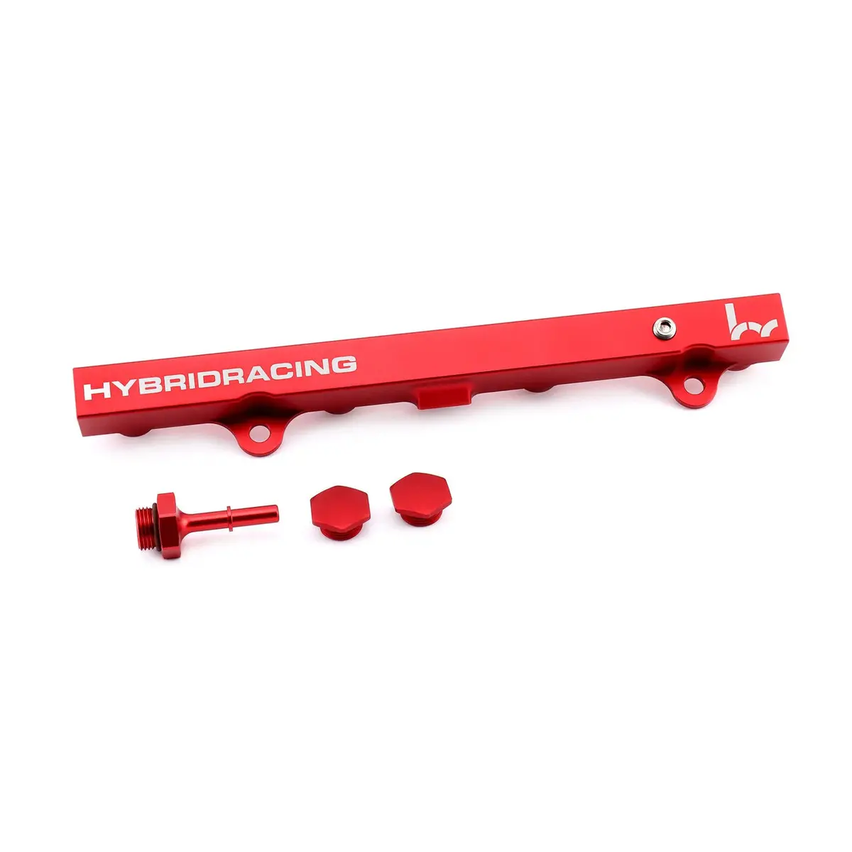 Hybrid Racing K-Series Fuel Rail & Fittings (01-05 Honda Civic Si & 02-06 Acura Rsx) Red - Hyb-Frl-01-17 1