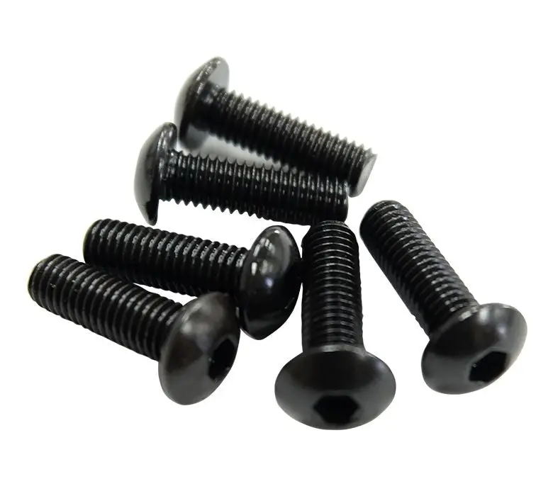 Nrg Steering Wheel Screw Kit Upgrade Black "Flat" - Sws-100Bk 1