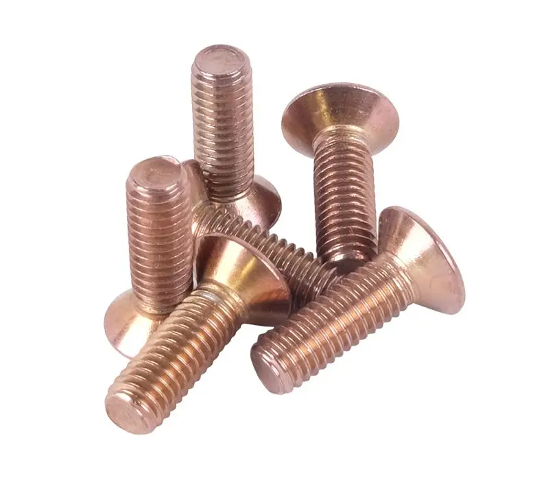 Nrg Steering Wheel Screw Kit Upgrade Rose Gold "Conical" - Sws-100Rg 1
