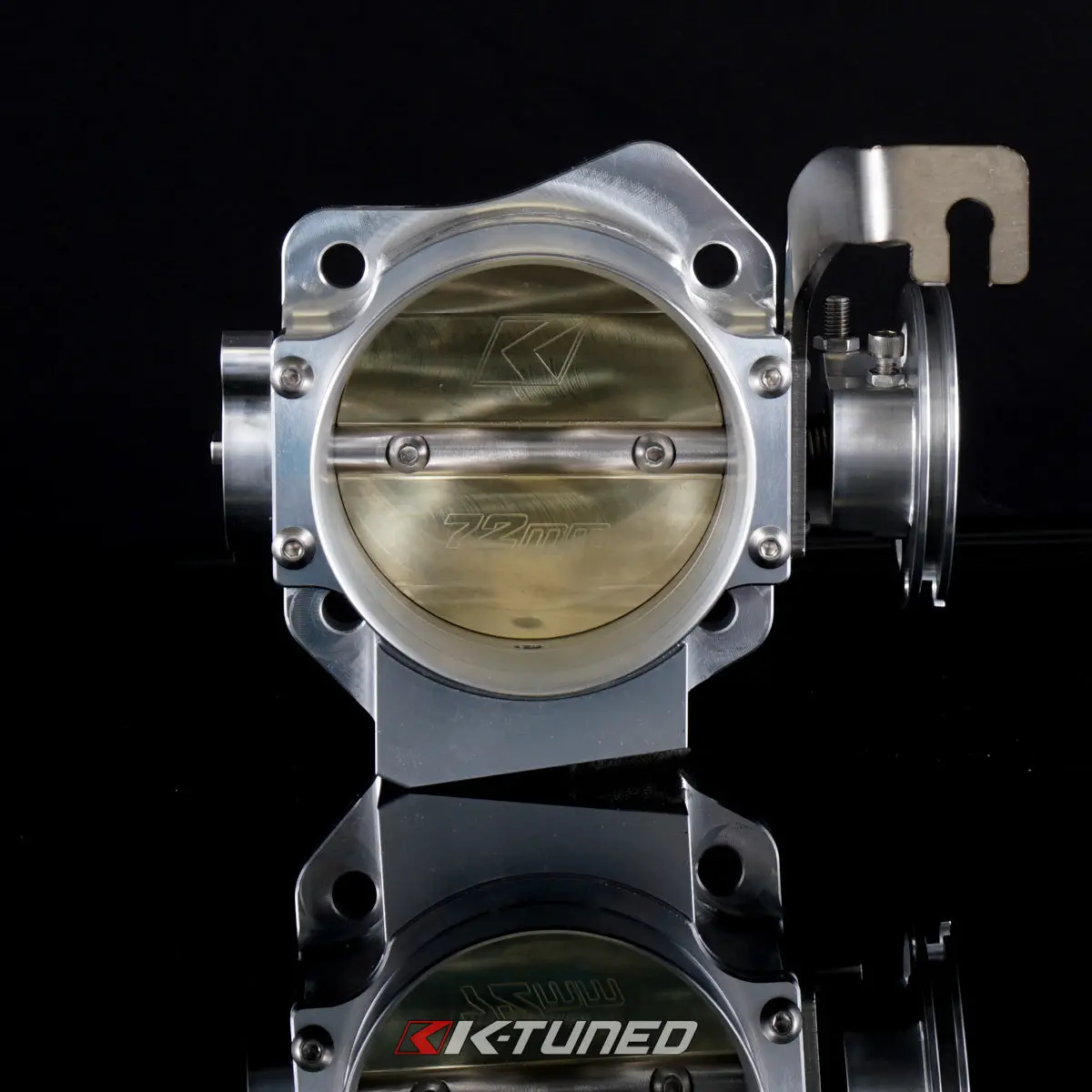 K-Tuned 72Mm Throttle Body W/ K-Series Iacv And Map Ports - Ktd-72R-30C 1