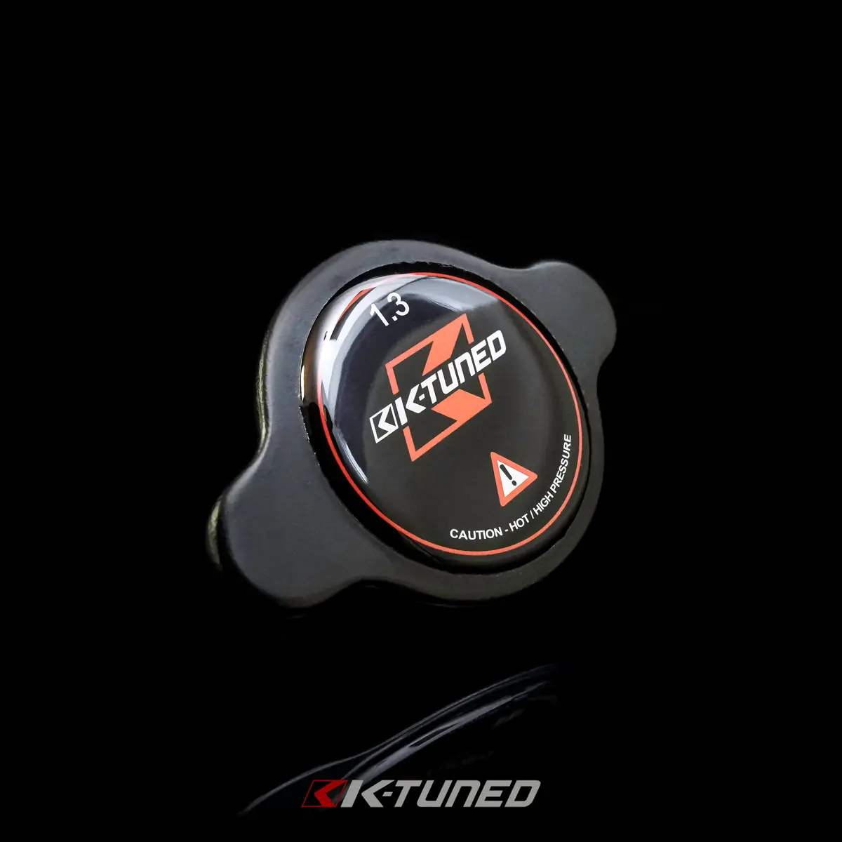 K-Tuned High-Pressure Radiator Cap - Type A (Ef / Aftermarket Style) - Black - Ktd-Rc2-13A / Ktd-Rcp-13A 1